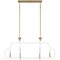 Quoizel Dusty Lane Linear Chandelier 6 Lights White. DSL638W - alternate 3